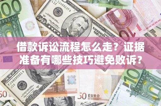 济南借款诉讼流程怎么走？证据准备有哪些技巧避免败诉？