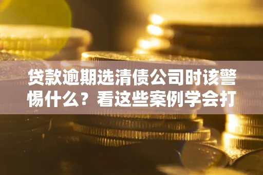 济南贷款逾期选清债公司时该警惕什么？看这些案例学会打翻身仗