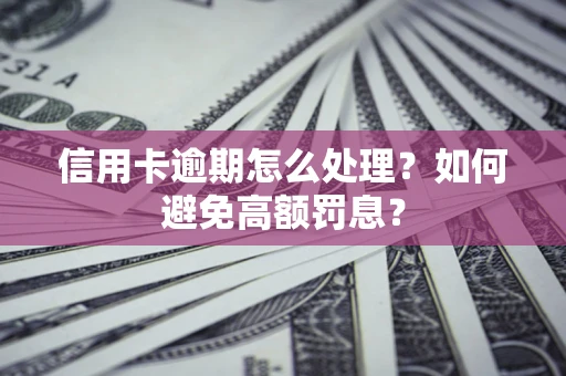 济南信用卡逾期怎么处理？如何避免高额罚息？