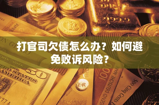 济南打官司欠债怎么办？如何避免败诉风险？