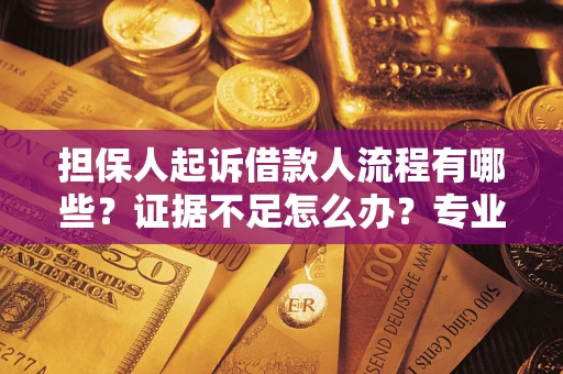 济南担保人起诉借款人流程有哪些？证据不足怎么办？专业律师解答